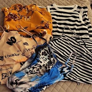 5 SHEIN SUMMER DRESSES Med Lg Xl